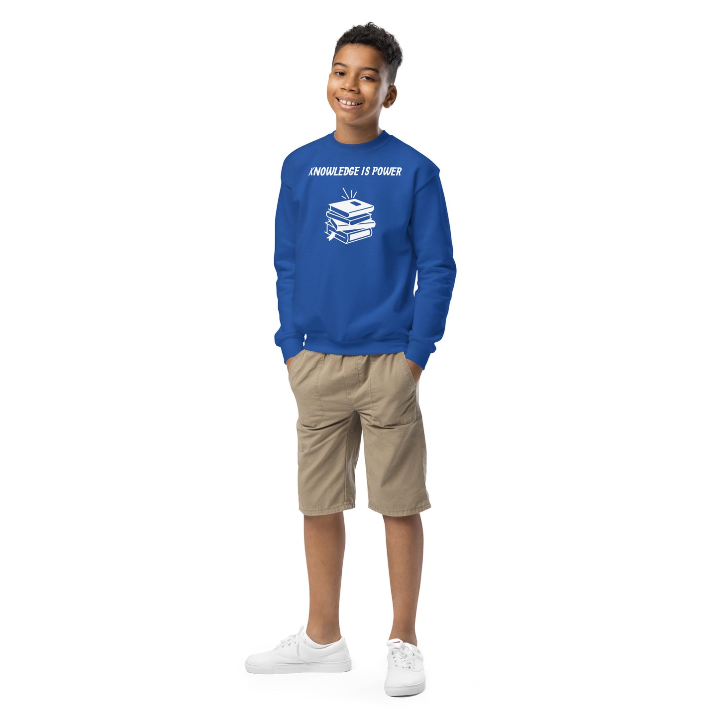 Youth crewneck sweatshirt